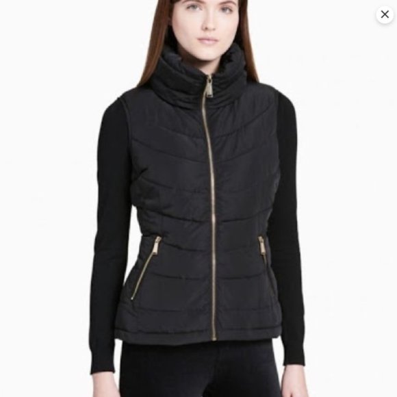 Calvin Klein Outerwear Puffer Vest Black S (NWOT) - Picture 2 of 11